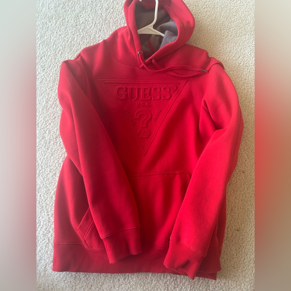 Guess Red Hoodie